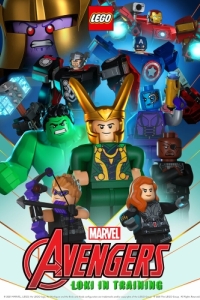 Постер Лего Марвел Мстители Тренировка Локи (LEGO Marvel Avengers: Loki in Training)