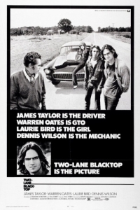 Постер Двухполосное шоссе (Two-Lane Blacktop)